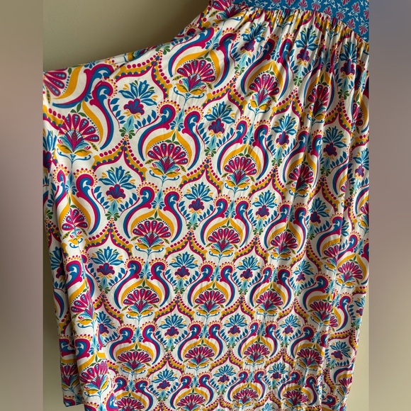NWT Boden Olympia Maxi Dress Size 10R Colorful Print Pockets - Picture 7 of 12